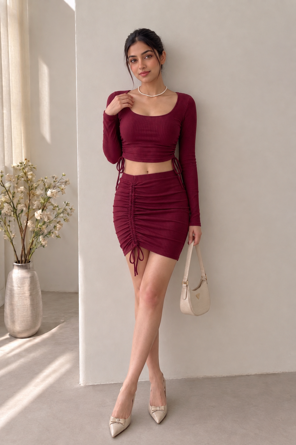 Aura Ribbed Set