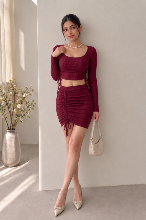 Aura Ribbed Set